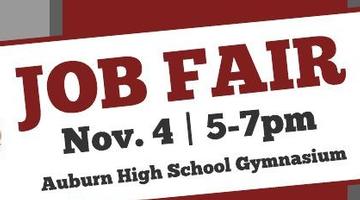 Auburn School District to hold job fair Nov. 4