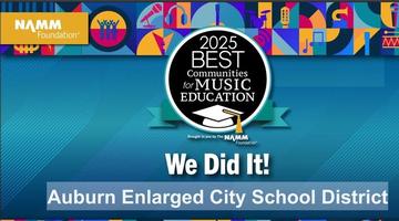 District honored with Best Communities for Music Education designation
